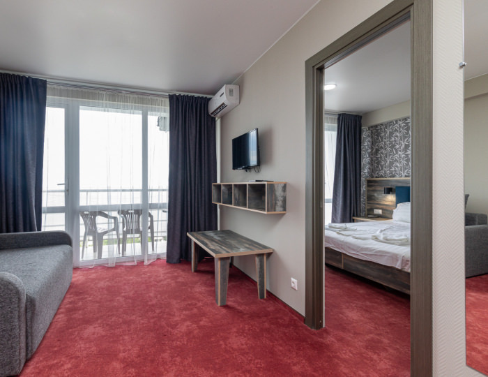 Люкс 2-местный 2-комнатный (с ремонтом). - Объединение пансионатов «Пицунда»