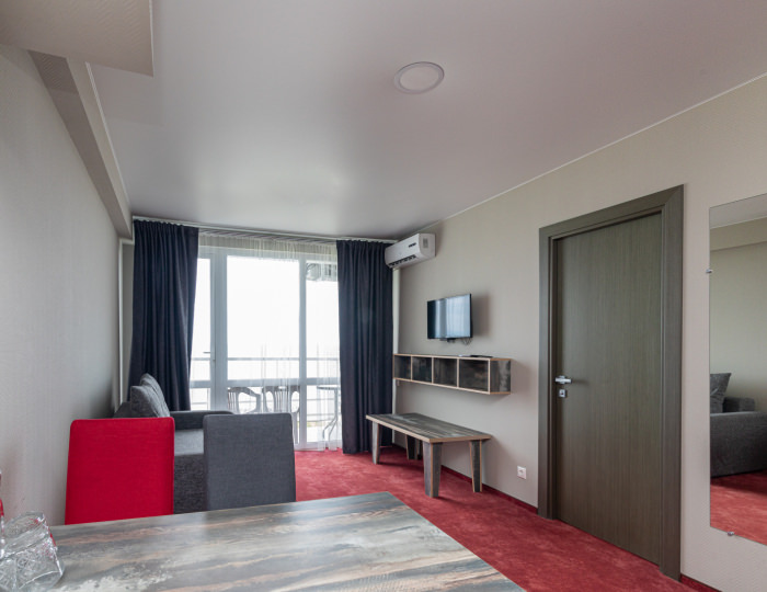 Люкс 2-местный 2-комнатный (с ремонтом). - Объединение пансионатов «Пицунда»