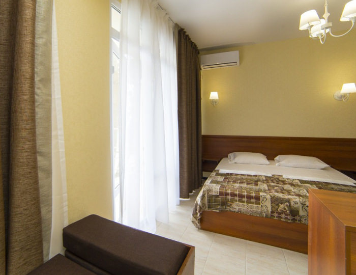 Стандартный 2-местный 3-й категории (с ремонтом, без балкона) - Объединение пансионатов «Пицунда»